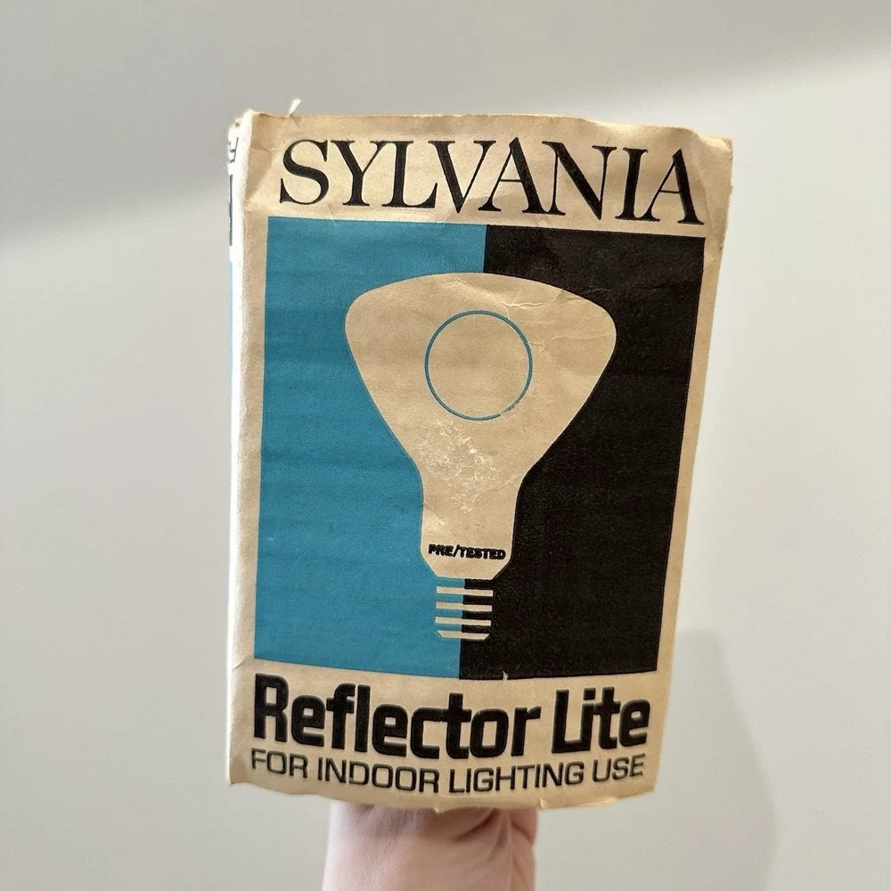 VTG New NOS Sylvania‎ Reflector Light Bulb Indoor Light Pamida 90s